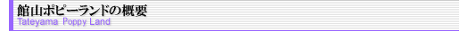 َR|s[h̊Tv Tateyama Poppy Land