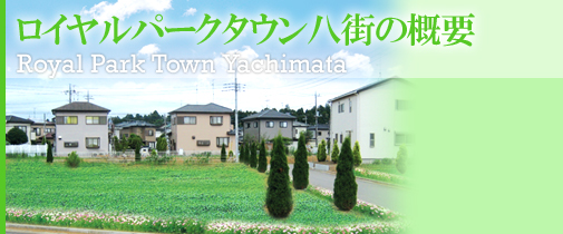 ロイヤルパークタウン八街の概要 Royal Park Town Yachimata